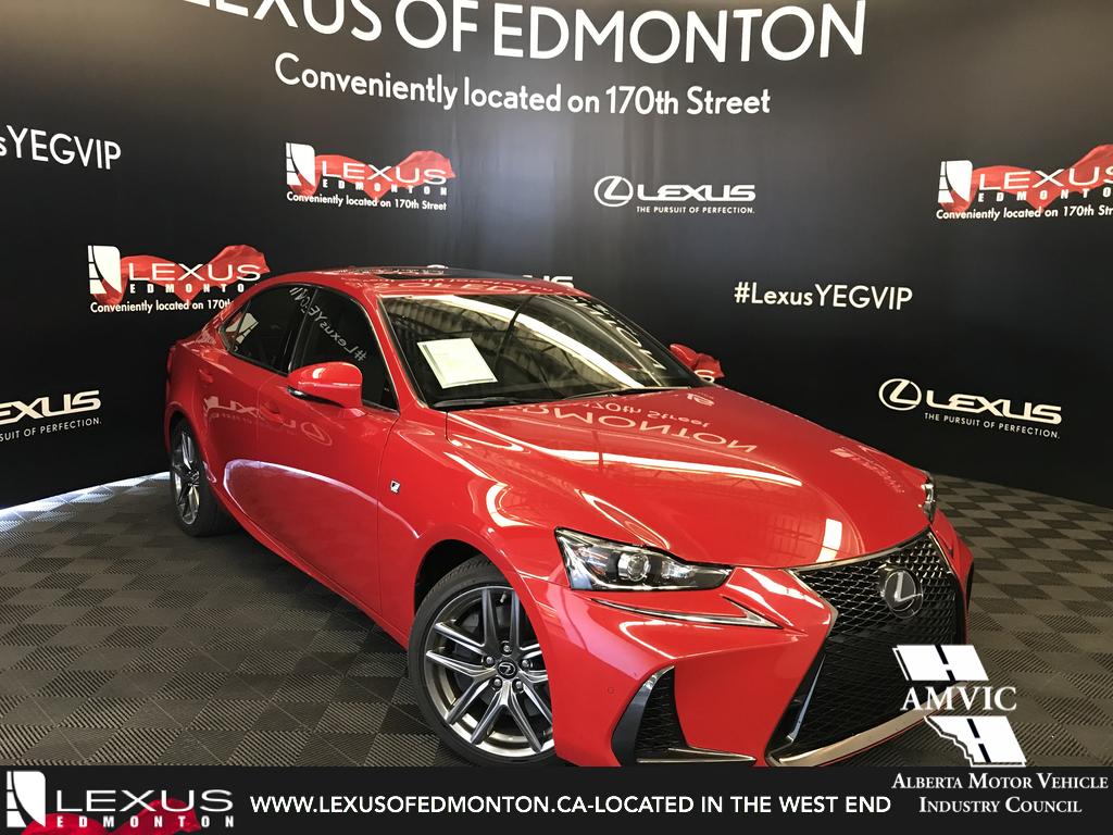 New 2018 Lexus Is 350 F Sport Series 3 4 Door Car In Edmonton New 2018 Lexus Is 350 F Sport Series 3